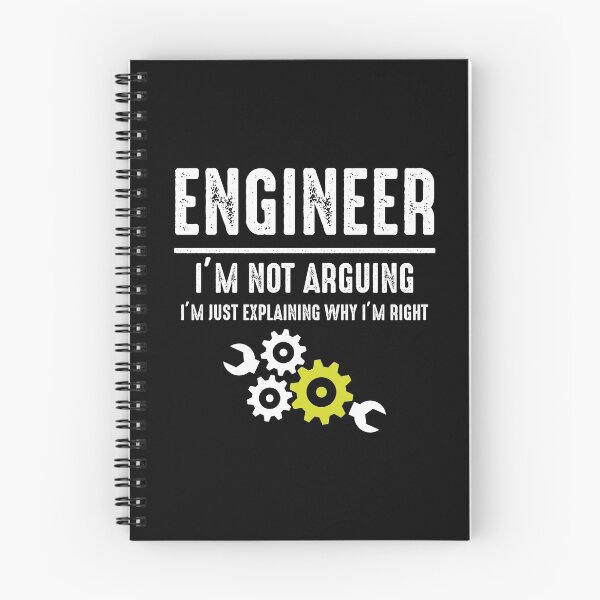 Item preview, Engineer Im Not Arguing Engineering Distressed Quote designed and sold by Mirko Torresi.