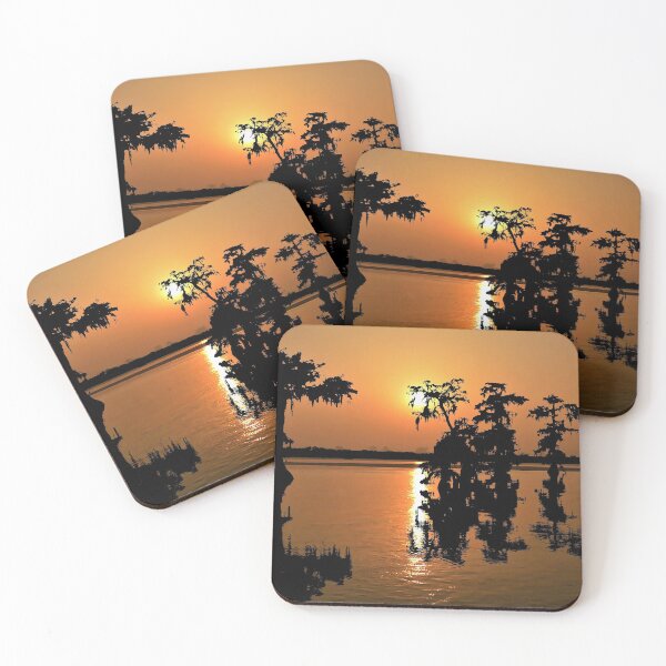 Item preview, Louisiana, Bayou sunset  designed and sold by beachfanatic.