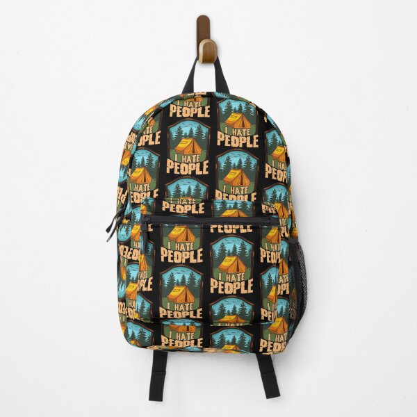 Item preview, Cute & Funny I Hate People Camping Tent Camper Pun designed and sold by perfectpresents.