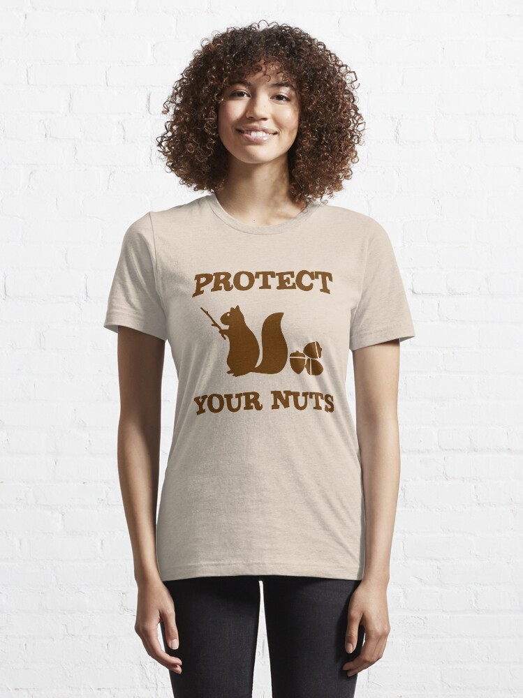 "Squirrel protect your nuts" Tshirt for Sale by goodtogotees