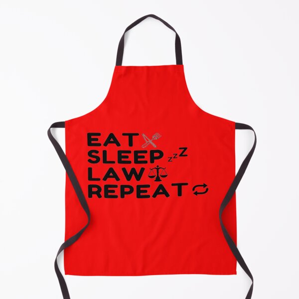 Item preview, Eat Sleep Law Repeat Sudent With Icon In Black designed and sold by Indra Agrawal.