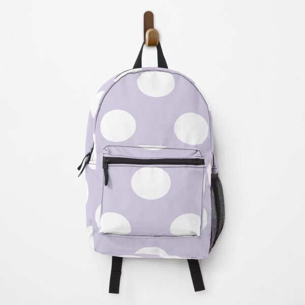 Item preview, Large WHITE and LILAC POLKA DOTS designed and sold by RachelMacht.