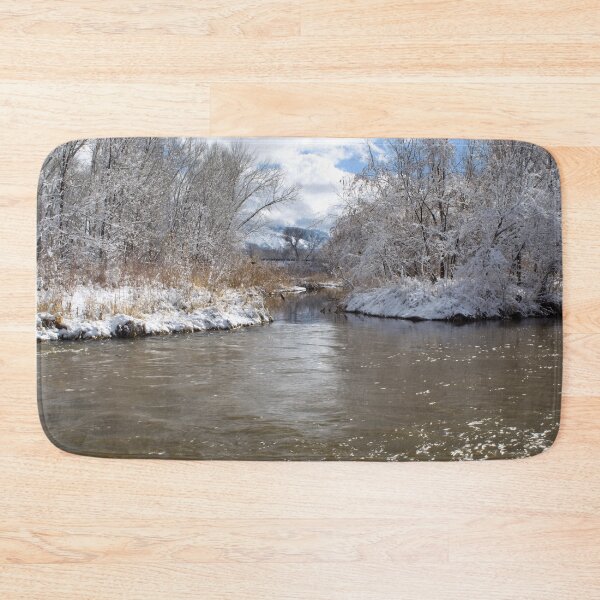 Item preview, Cold snowy winter landscape designed and sold by Ventures1.
