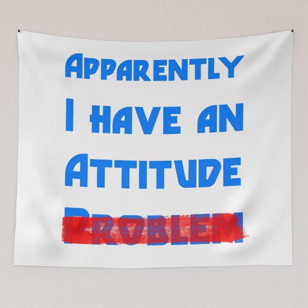 Item preview, Apparently i have an attitude problem designed and sold by ImaginarySouls.