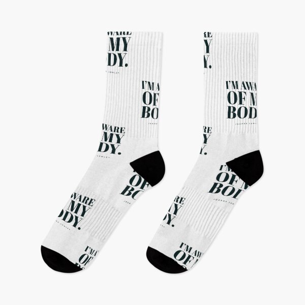 Item preview, I AM AWARE OF MY BODY - QUOTES - JOANNA LUMLEY - FABULOUS  designed and sold by Tropical Blood.