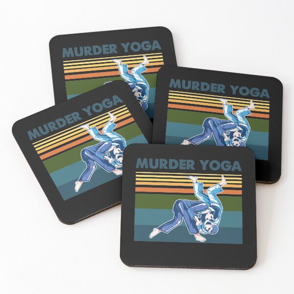 Item preview, Vintage Funny Quote murder yoga Graphic Gift designed and sold by Mirko Torresi.