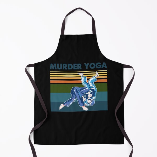 Item preview, Vintage Funny Quote murder yoga Graphic Gift designed and sold by Mirko Torresi.