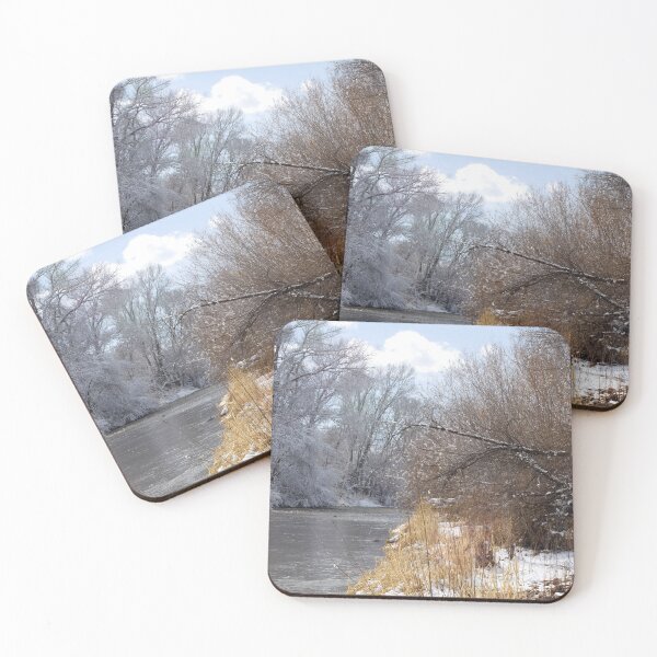 Item preview, Cold snowy winter landscape designed and sold by Ventures1.
