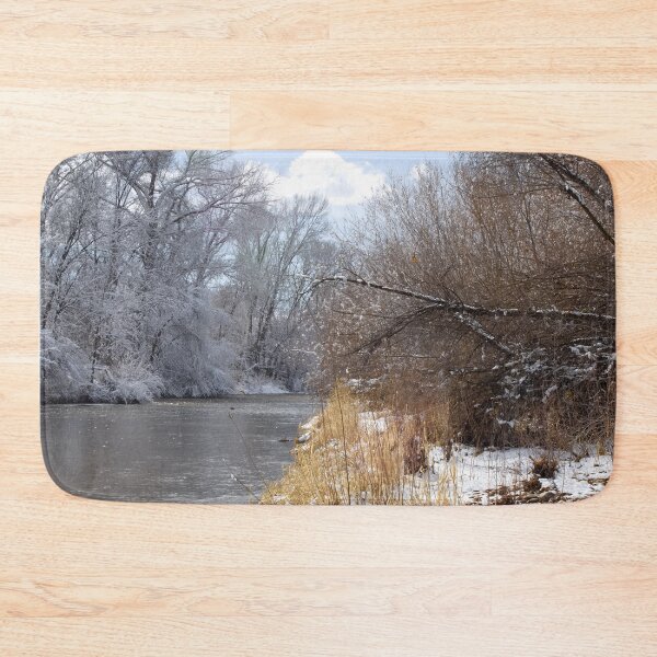 Item preview, Cold snowy winter landscape designed and sold by Ventures1.