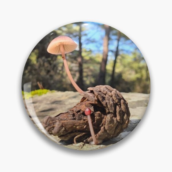 Item preview, Mushroom umbrella in pine cone. designed and sold by igeorgia.