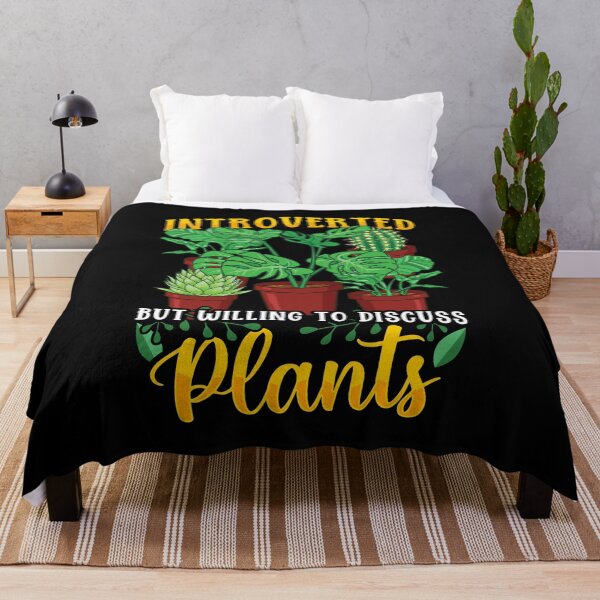Item preview, Introverted But Willing To Discuss Plants Gardener designed and sold by perfectpresents.