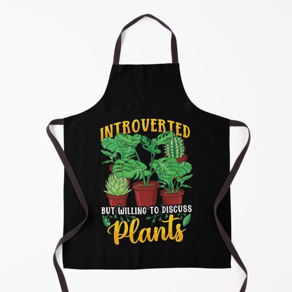 Item preview, Introverted But Willing To Discuss Plants Gardener designed and sold by perfectpresents.