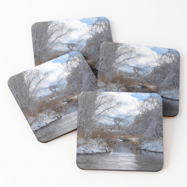 Item preview, Cold snowy winter landscape designed and sold by Ventures1.