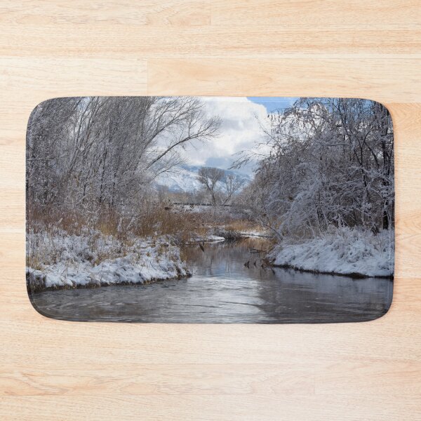 Item preview, Cold snowy winter landscape designed and sold by Ventures1.
