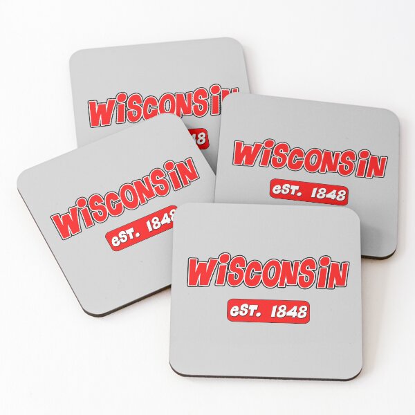 Item preview, Wisconsin Est. 1848 designed and sold by crushshirts.