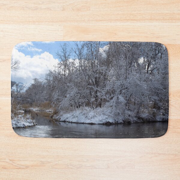 Item preview, Cold snowy winter landscape designed and sold by Ventures1.