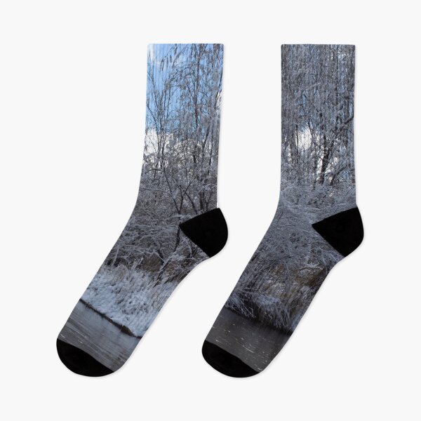 Item preview, Cold snowy winter landscape designed and sold by Ventures1.