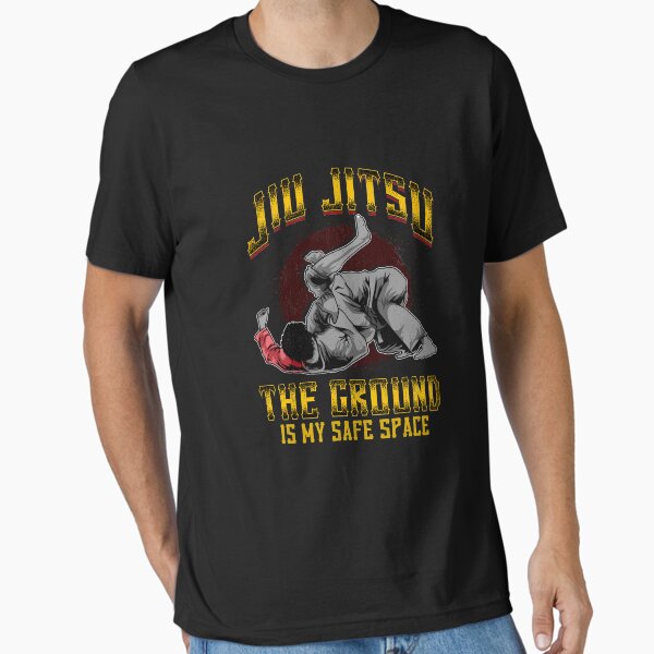 Artikel-Vorschau von Lustiger Jiu Jitsu BJJ Der Boden ist mein sicherer Raum, designt und verkauft von perfectpresents.