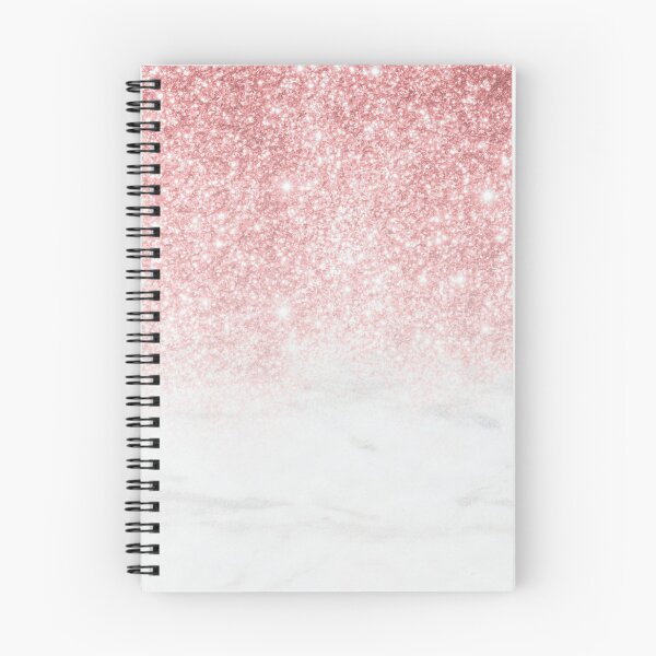 Item preview, Rose gold white modern marble glitter ombre designed and sold by Dear-Ashlin.