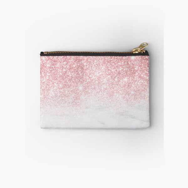 Item preview, Rose gold white modern marble glitter ombre designed and sold by Dear-Ashlin.
