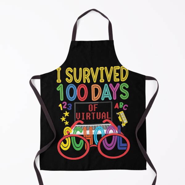 Item preview, I Survived 100 days of virtual school designed and sold by OzyManDiaS90.