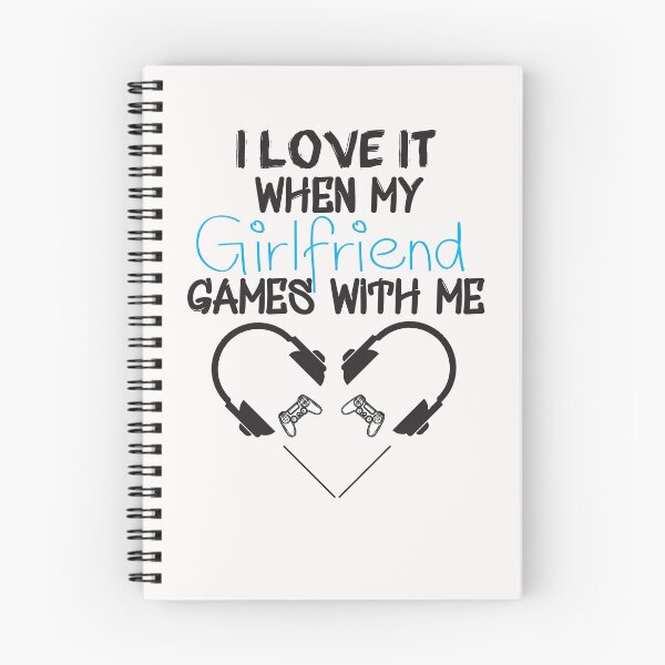 Item preview, I Love It When My Girlfriend Games With Me - gamer - gaming  designed and sold by Hannah  Pillic.