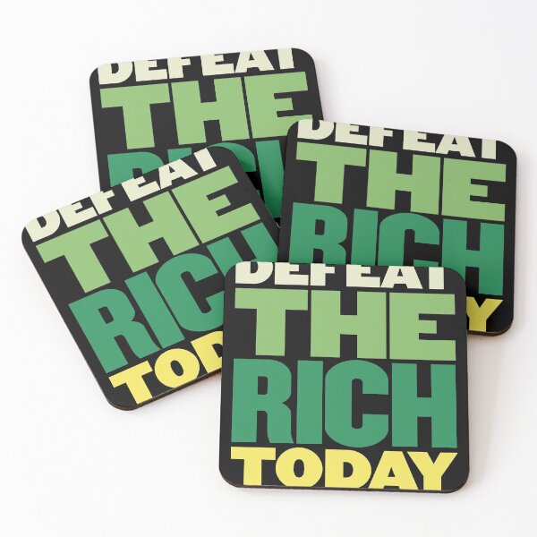 Item preview, Defeat the Rich Today designed and sold by devilmaycorp.