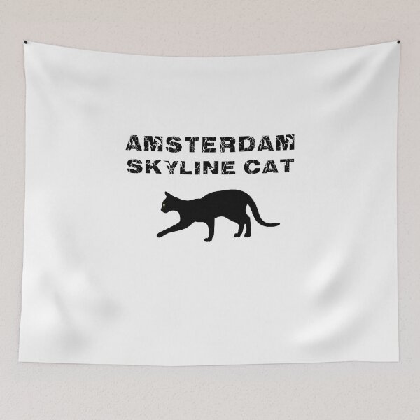 Item preview, Copy of amsterdam skyline cat designed and sold by ishako online.