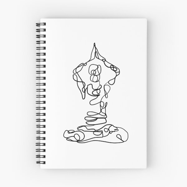 Item preview, Contour Line Yoga-Seated Yoga 5 designed and sold by FranksArtWorld.