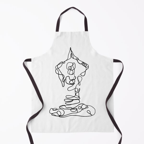 Item preview, Contour Line Yoga-Seated Yoga 5 designed and sold by FranksArtWorld.