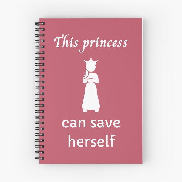 Item preview, This princess can save herself designed and sold by Ollie P.  Leo.