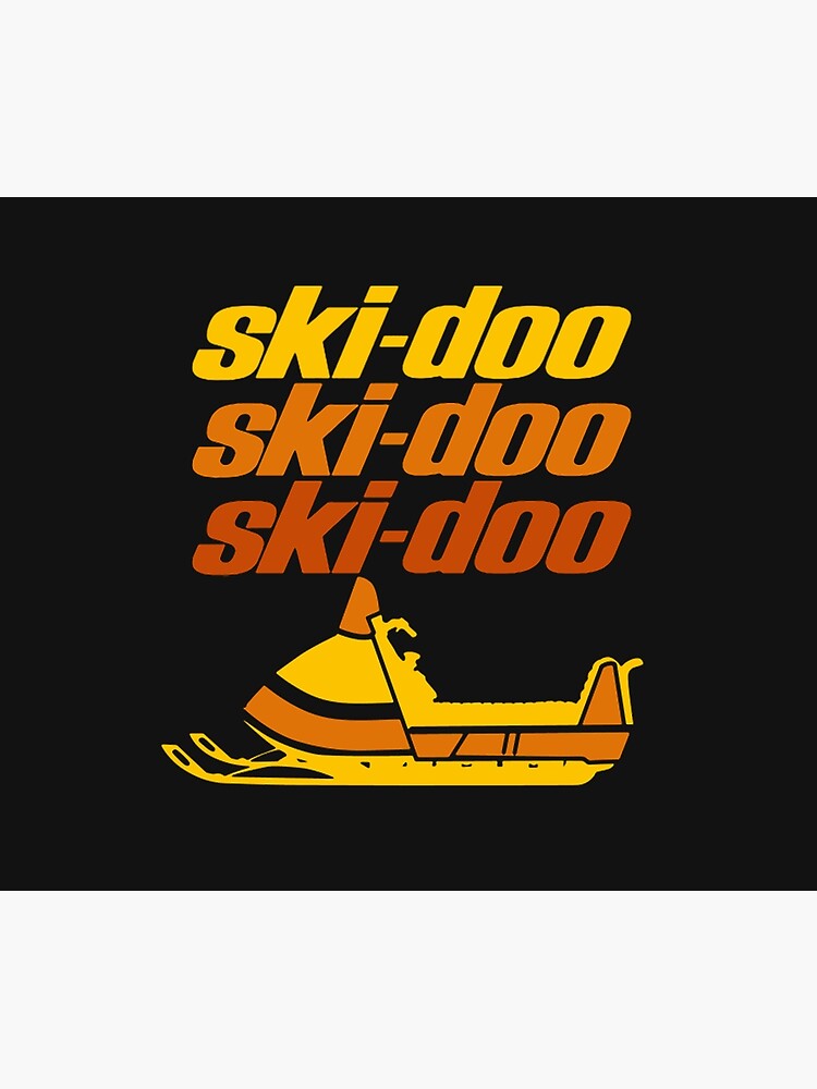 "Ski Doo TShirtSki Doo vintage Snowmobiles" Comforter for Sale by QuienMarry Redbubble