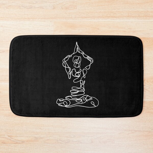 Item preview, Contour Line Yoga-Seated Yoga 5 (WI) designed and sold by FranksArtWorld.