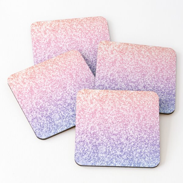 Item preview, Pink purple blue glitter ombre modern pattern designed and sold by Dear-Ashlin.