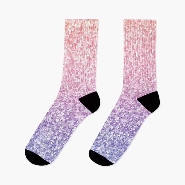 Item preview, Pink purple blue glitter ombre modern pattern designed and sold by Dear-Ashlin.