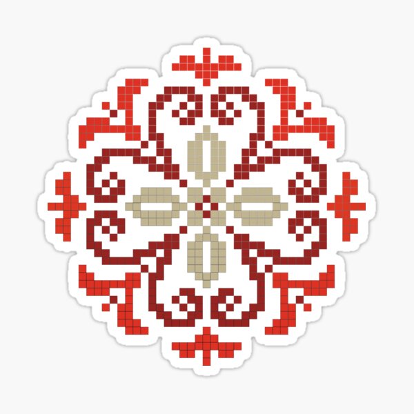 pixel art louis vuitton cross stitch pattern