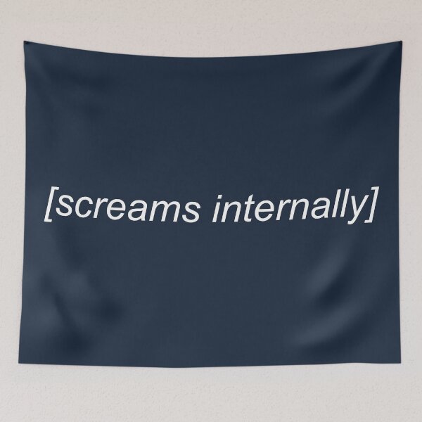 Item preview, Screams Internally Subtitle designed and sold by Sour Soul.
