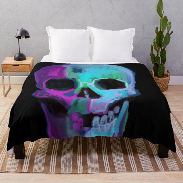 Item preview, Neon skull designed and sold by Clistro.