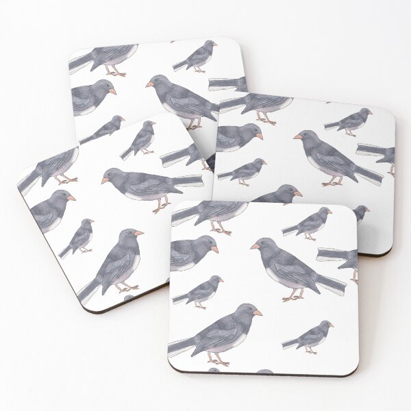 Item preview, Dark-eyed Junco bird pattern  designed and sold by TheWaterBirds.