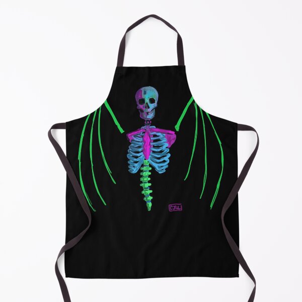 Item preview, Neon skeleton winged angel designed and sold by Clistro.