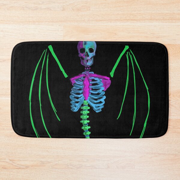 Item preview, Neon skeleton winged angel designed and sold by Clistro.