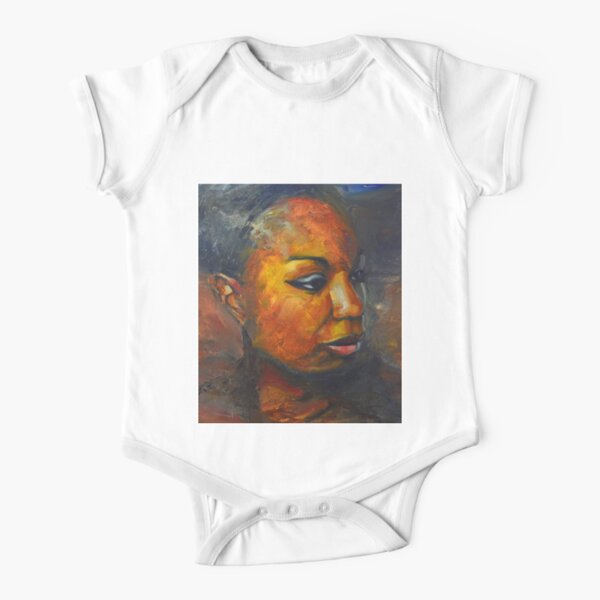 Misunderstood - Nina Simone Short Sleeve Baby One-Piece