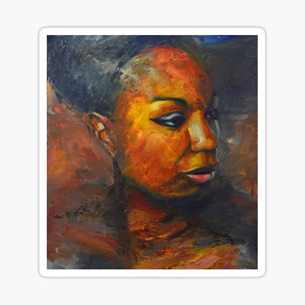 Misunderstood - Nina Simone Sticker