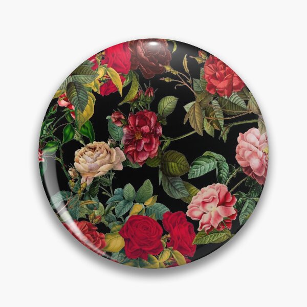 Item preview, Vintage rose garden pattern designed and sold by PG Illustration.