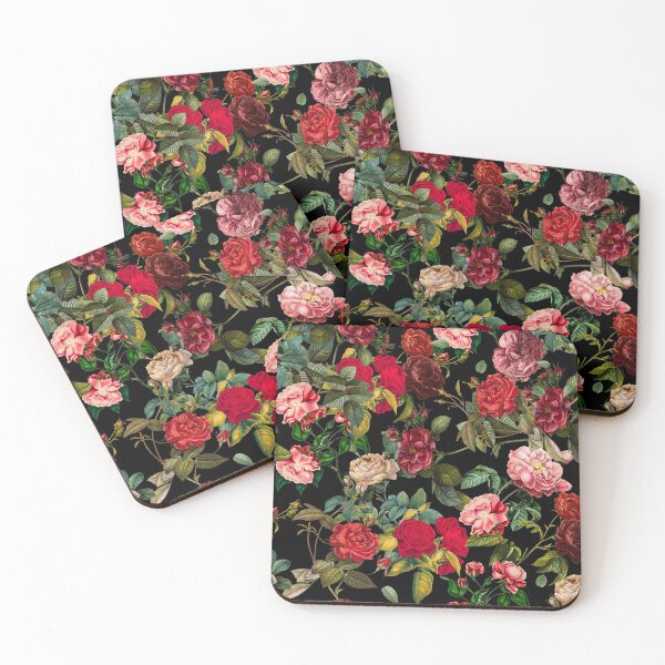Item preview, Vintage rose garden pattern designed and sold by PG Illustration.