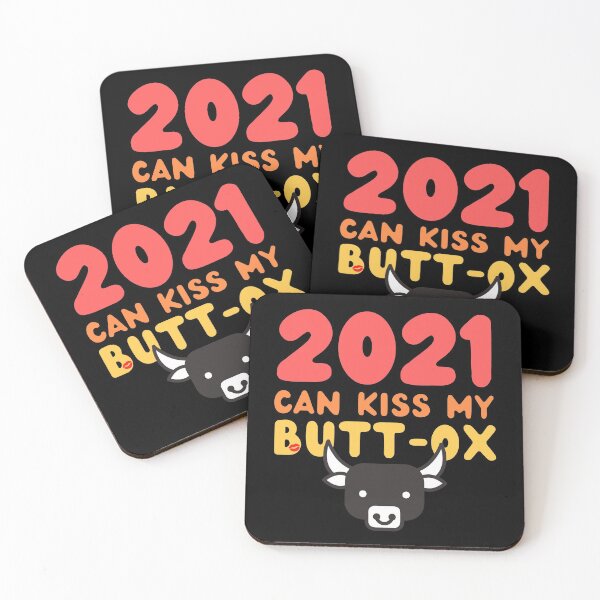 Item preview, 2021 Can Kiss My Butt-Ox | Year of the Ox Funny Cute  designed and sold by CozyMarket.