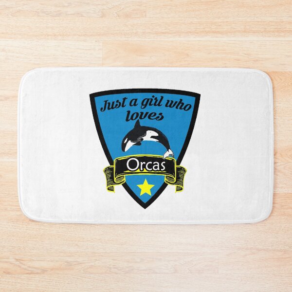 Item preview,  Just a girl who loves orcas,  gift idea for orcas lover designed and sold by Mac Store.