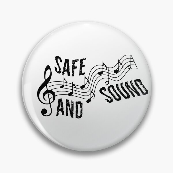 Item preview, Safe And Sound Music Score designed and sold by DanLopesMerch.