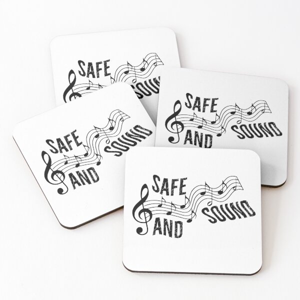 Item preview, Safe And Sound Music Score designed and sold by DanLopesMerch.