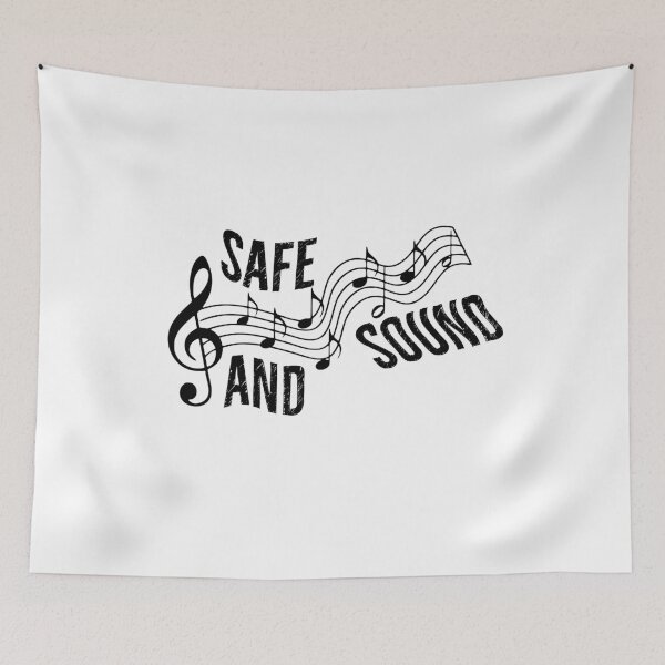 Item preview, Safe And Sound Music Score designed and sold by DanLopesMerch.